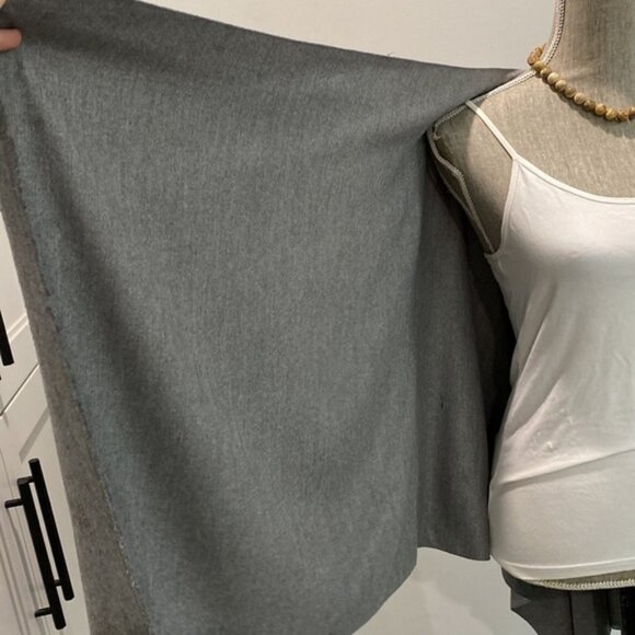 Sarta Grey Silver Stars Soft Shawl Wrap - Picture 9 of 14